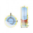 Схема прибора. Комбинированный электрический водонагреватель OSO OPTIMA COIL